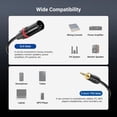thumbnail image 3 of Cable de Audio Neewer 3.5mm a Doble XLR 3 m, 3 of 7