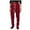 Red, variant on Women's Solid Color Thick Velvet Casual Pants with Elastic Waist – Autumn Winter Warm Leg Pants