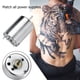 thumbnail image 4 of Accesorios de máquina de tatuaje de fuente de alimentación rotatoria de motor de tatuaje eficiente de plata, 4 of 7