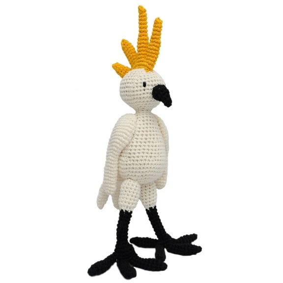 Cockateil Handmade Amigurumi Stuffed Toy Knit Crochet Doll VAC
