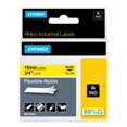 thumbnail image 1 of Etiqueta DYMO Rhino Industrial de nailon flexible 3/4 x 11,5 cm, 1 of 4