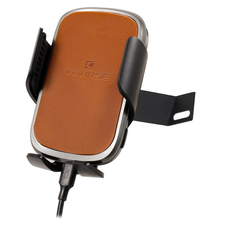 Course Motorsports DirectFit Phone Mount With Auto-Grip Wireless Charger For Jeep Grand Cherokee WK2 (2011+)