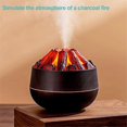 thumbnail image 3 of 300ml Bonfire Humidifier Auto-Off for Home Office Gym Dark Wood Grain, 3 of 5