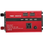 Solar Voltage Inverter, 3000W Peak power 24V to 110V Car High Power Solar Voltage Inverter