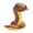 Brown, variant on Weloille Sequin Snake Plush Ornament, 1 Piece 7.87 Inch Soft Stuffed Animal Figurine, Realistic Shiny Decorative Doll, Cute Room Decor for Bedroom Living Room Shelf Desktop Display