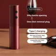 thumbnail image 3 of ZenCart Electric Wine Opener Automatic Wine Bottle Corkscrew Opener Rechargeable One-click Button Wine Stoppers Remover for Wine Lovers, 3 of 8