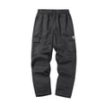 thumbnail image 6 of Resicozy Cargo Sweatpants for Men Casual Athletic Drawstring Waist Jogging Sweatpant with Pockets Home Party Black XL, 6 of 6