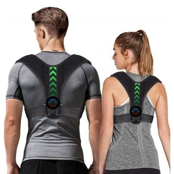 Back Posture Corrector for Women & Men - Adjustable Upper Back Brace for Clavicle Support and Providing Pain Relief from Neck, Back and Shoulder
