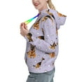 thumbnail image 2 of Wukai German Shepherd Dog Print Womens Hoodies Fleece Sweatshirts Long Sleeve Sweaters Pullover Fall Outfits Winter Clothes-Medium, 2 of 7