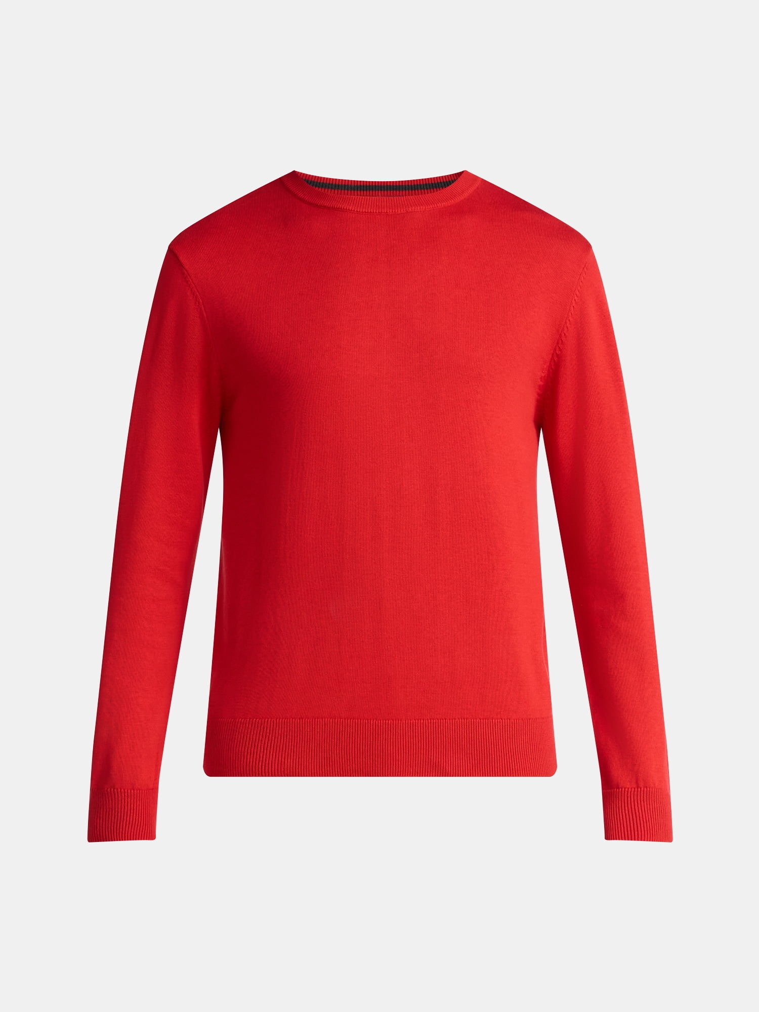 George Men's & Big Men's Relaxed Fit Lightweight Crewneck Sweater, Sizes XS-3XL