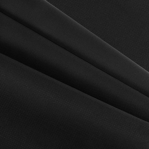 Tela Aida para punto de cruz, color negro, 18 unidades, 100 x 150 cm