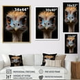 thumbnail image 4 of Designart "African Long-legged Likeness Ostrich" Animals Canvas Wall Art, 4 of 5