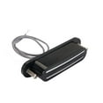 thumbnail image 3 of Durable Doble Hot of Rail Pickup Negro Para Mandolina / Caja De ros Guitar DIY Parts Yuyangstore Pastilla Humbucker Dual Rail, 3 of 8