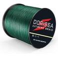 thumbnail image 1 of Ligne de Pêche Tressée Vert Mousse 100 % Pe 109Yards-2187Yards 6-550Lb Test Fil de Pêche Corde Incroyable Superline Zero Extensible, 1 of 4