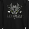 thumbnail image 3 of How to Train Your Dragon - Toothless Line Art - Toddler & Youth Long Sleeve Graphic T-Shirt, 3 of 5