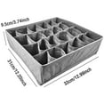 thumbnail image 5 of XISOBO 3 Pcs Boîtes de Rangement Organisateurs de Tiroirs Séparateurs de Placard Pliables, 5 of 5