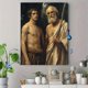 thumbnail image 4 of Qisvanset 12x16 Inch Abraham Sacrifice Sketch Canvas Wall Art, Genesis Biblical Art Catholic Style Home Wall Decor, 4 of 8