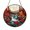 Acrylic 3.5 Inch, variant on Stained Glass Salmon Run Suncatcher Window Hanging, Nature Inspired Sun Catcher for Cabin Style Home Decor and Gift