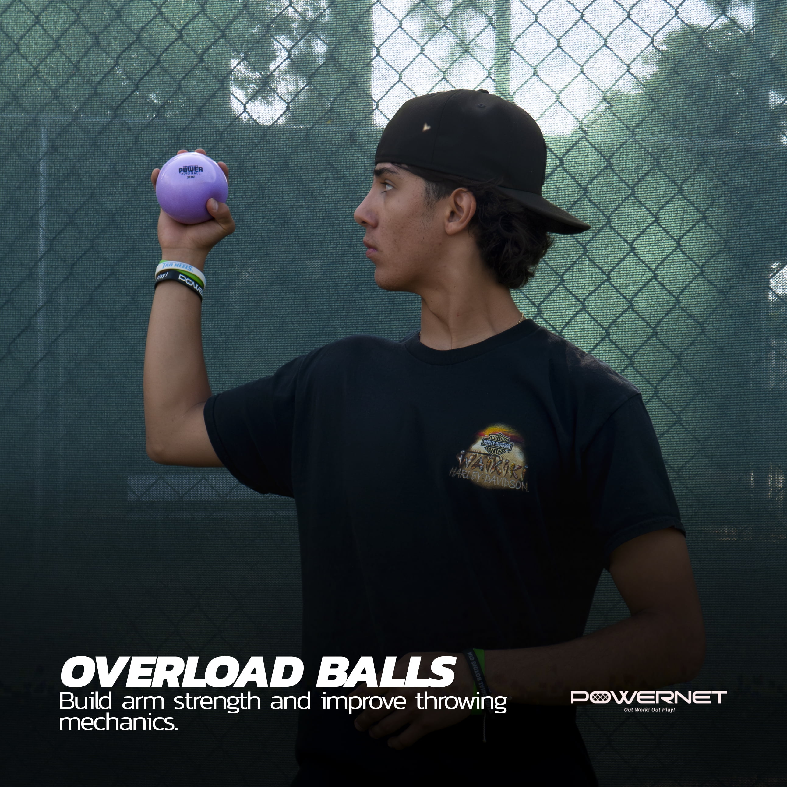 PowerNet Power Plyometrics Weighted Training Ball, Softball & Baseball Training Equipment, Weighted Baseballs to Increase Throwing Velocity