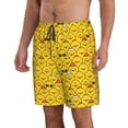 thumbnail image 2 of Kdxio Funny Ducks Pattern Mens Casual Shorts - Drawstring Summer Beach Sports Shorts for Men, 2 of 5