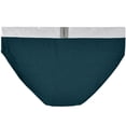 thumbnail image 3 of TANBOM Men's Bulge Enhancing Triangle Thong Nylon Underwear Green L 1-Pack, 3 of 6