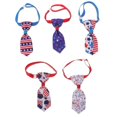 thumbnail image 1 of Pet Neck Tie Patriotic Dog Tie Adjustable 5Pcs for Independence Day Celebration, 1 of 2