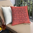 thumbnail image 1 of Ahgly Company Outdoor Square Mid-Century Modern Throw Pillow, 18 inch by 18 inch, 1 of 6
