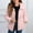 Pink, variant on Winter Jackets for Women Classic Thicken Warm Full Zip Bubble Coat Hooded Soft Comfy Long Sleeve Autumn Winter Outerwear Black M