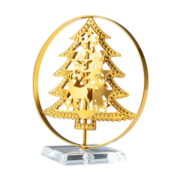 Sparkling Christmas Star Tree Ornaments, Gold Tree Topper Christmas Tree Decorations Christmas Decorations