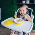 thumbnail image 2 of Primo Passi Baby Suction Bowl with Utensils, Yellow, 2 of 5