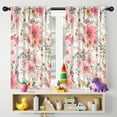 thumbnail image 5 of Blackout Kids Curtains,Pioneer Flower Floral Print Pattern Childrens Insulated Curtains Set Of 2,Bedroom Essentials,Toddler Room Decor 42"x54", 5 of 5