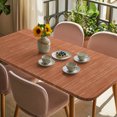 Texture Color For Table Solid Color Table Cloths for 3 Foot Rectangle Tables, Modern Minimalist ...