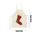 thumbnail image 3 of Fiudx Ofertas de la semana Delantales de cocina navideños Delantales de lino Delantales con tirantes Delantales de cocina Delantales para barbacoa Decoraciones navideñas Delantales sin mangas, 3 of 6