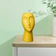 thumbnail image 5 of Jarrones decorativos de rostro . Florero de cerámica de pntas Amarillo Zulema Jarrón de ceramica, 5 of 8
