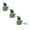 Frog 3PC, variant on Seagull Mine Button Keychain with Sound, Rechargeable Frog Noise Maker Fidget Toy, Keyboard Clicker Stress Relief Desk Accessory for Office