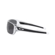 Oakley Men's Turbine Rotor Sunglasses Polished Clear/Prizm Black Polarized (32 mm) - 0OO9307-930716 32