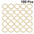 thumbnail image 2 of 100Pcs Traditional Round Jump Rings for Jewelry Making with Golden Embossing Design Ideal for Craft Enthusiasts, 2 of 4