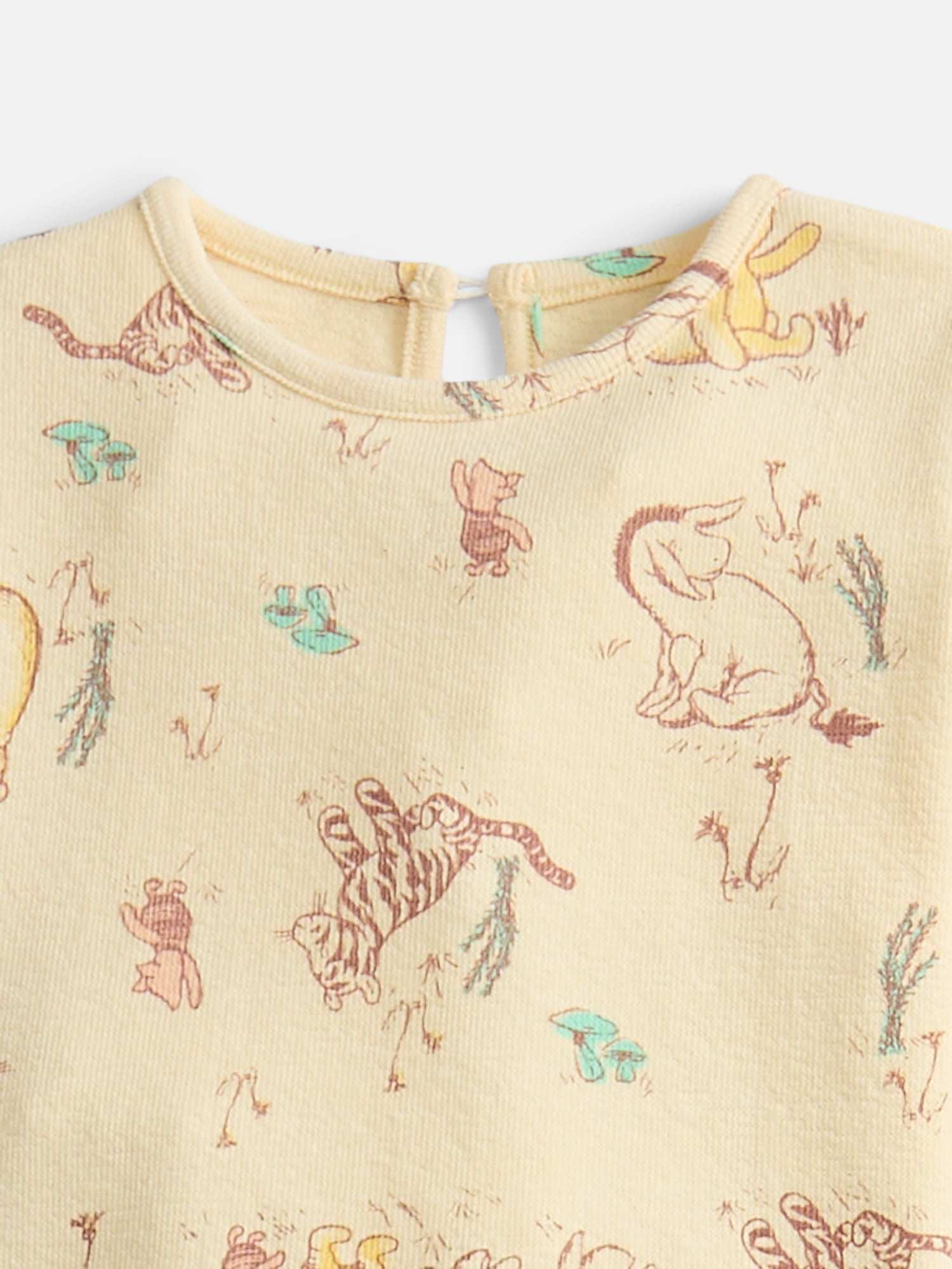 Winnie the Pooh Baby Girls Graphic Tee and Pants Set, 2-Piece, Sizes 0M-24M