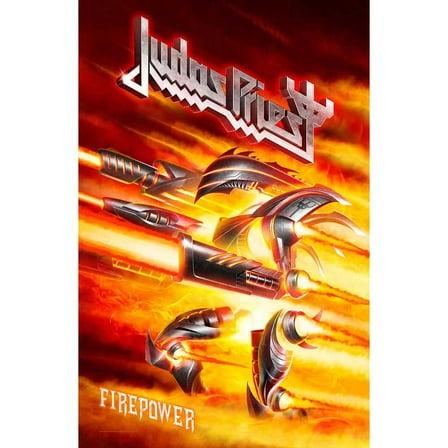 Judas Priest Firepower Textile Poster