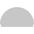 thumbnail image 5 of Ekena Millwork 58"W x 35-3/4"H x 2-3/4"P Half Round Smooth Architectural Grade PVC Combination Pediment, 5 of 7