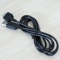 thumbnail image 2 of LEEYNEER 2 in 1 Black USB Data Transfer Sync Charger Cable for  PSVita PSV, 2 of 5