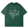 thumbnail image 2 of Ethel Cain Vintage Wash camisetas mujeres hombres algodón manga corta Camiseta,3,XXL, 2 of 6