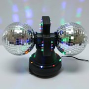 Twin - Mirror | Creative Motion Disco Ball Lamp with Built-in LED Lights (11420)