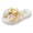 Beige, variant on MKHSQHDG Baby Slippers Shoes Comfortable Soft Soled Slippers Fashionable Flower Pearl Beach Sandals and Slippers Slippers for Kids Boys 5.5-6 Years