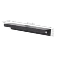 thumbnail image 2 of unbranded 4Ud Tirador Empotrado En Aluminio Negro Para Gabinetes Y Muebles De Hogar, 2 of 6