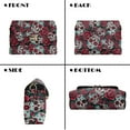 thumbnail image 5 of Pzuqiu Skull Rose Leather Crossbody Bags for Women Vintage Practical Women Leather Crossbody Bag with Chain Casual Lightness Trendy for Party and Special Occasions, 5 of 7