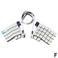 thumbnail image 1 of For Silakka54 Split Keyboard Two-Hand Split Ergonomic Qmk Split Hot-Swappable Vial Left-Hand And Right-Hand Keyboard, 1 of 1