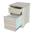 thumbnail image 4 of International Concepts Solid Wood Unfinished 2 Drawer Vertical File Cabinet, 4 of 9