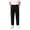 Black, variant on Boys School Uniform Pants Elastic Waist Stretch Youth Trousers with Pockets Straight Fit for Kids Dark Gray,5-6 Years
