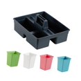 thumbnail image 2 of Organizador de almacenamiento de suministros de limpieza, caja de almacenamiento de herramientas de limpieza liviana, cesta de transporte para L, 2 of 8